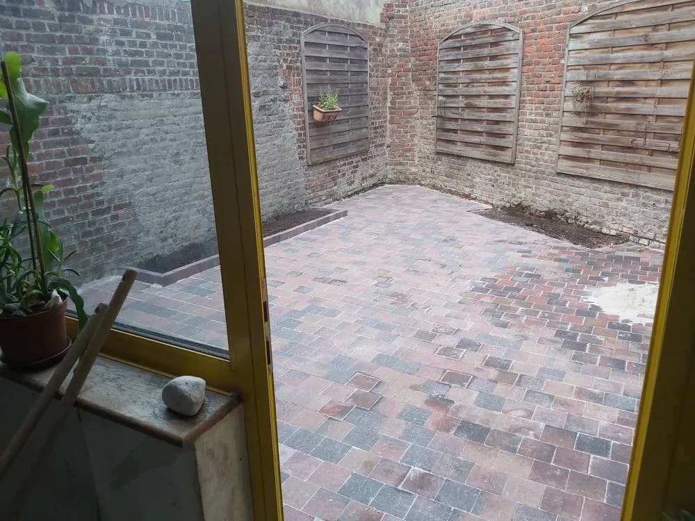 Pavage cour intérieure Douai — photo 3