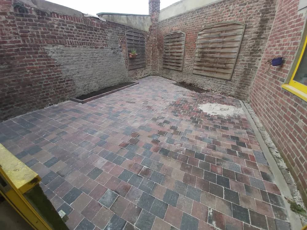 Pavage cour intérieure Douai — photo 2