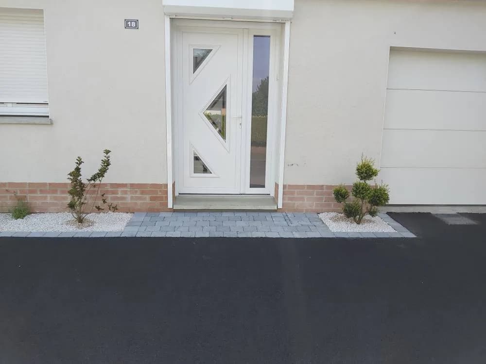 Création entrée de maison Douai (59) — photo 1