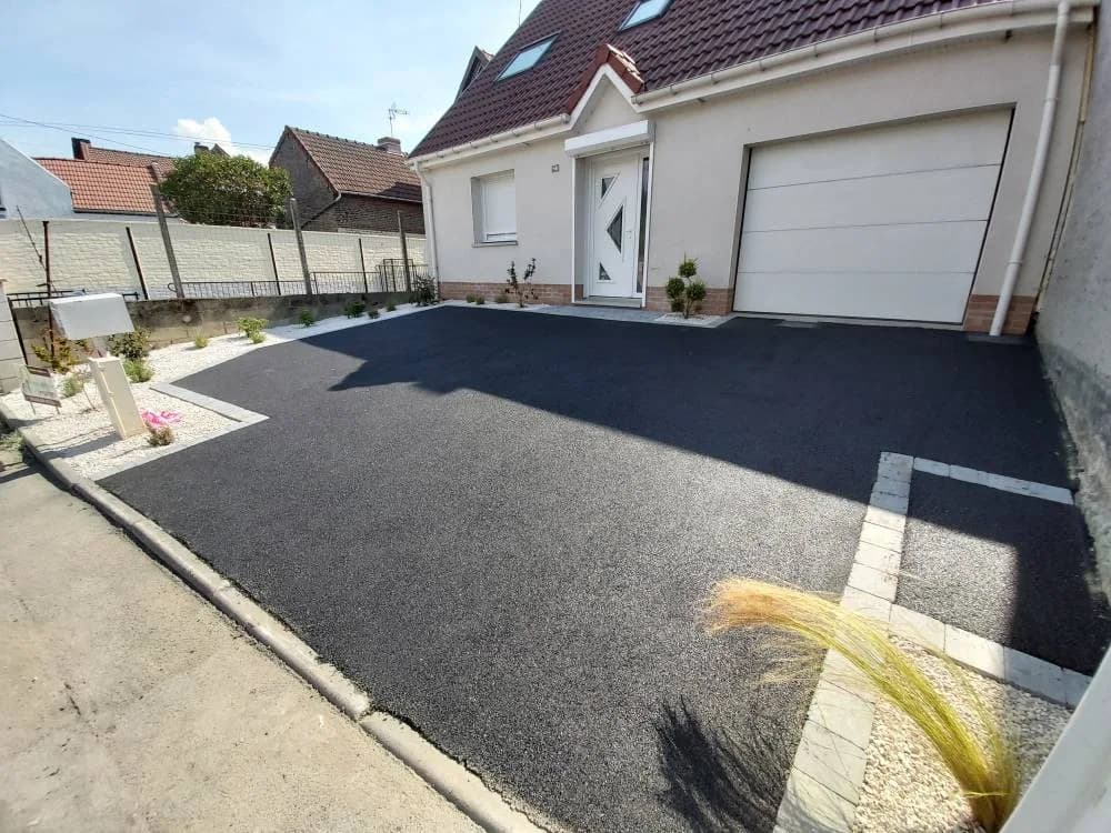 Création entrée de maison Douai (59)