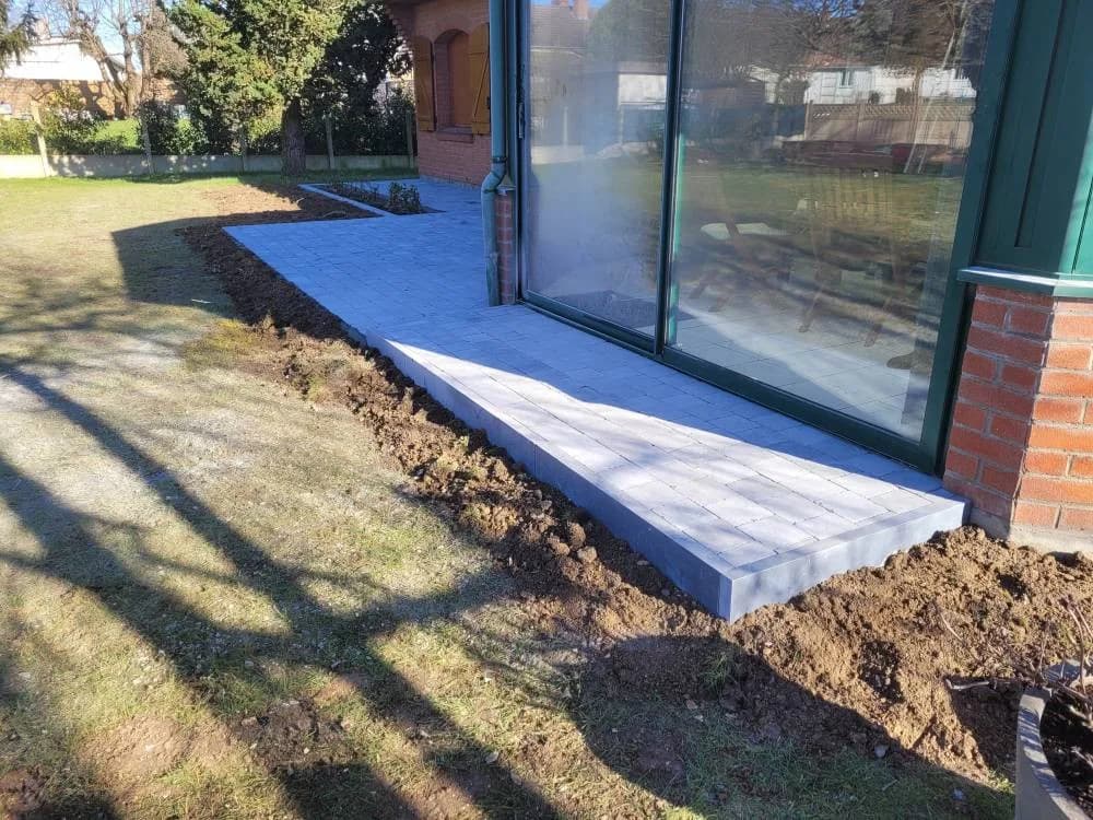 Création terrasse Douai (59) — photo 1