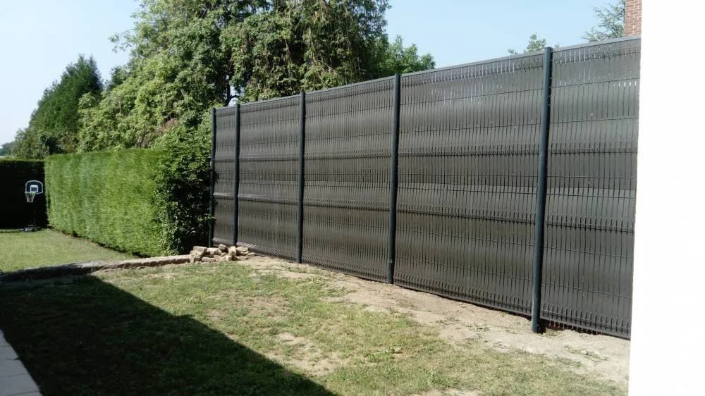 Terrasse dallage 55 m² à Bouchain — avant travaux