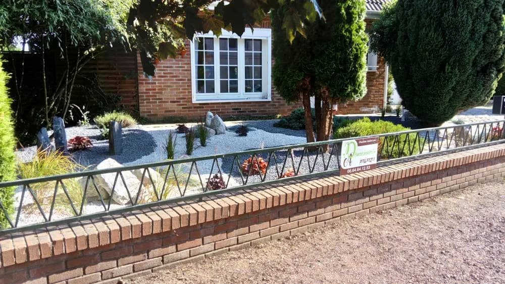 Terrasse dallage 55 m² à Bouchain — photo 1