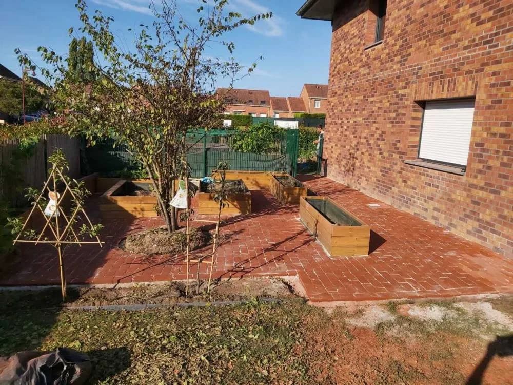 Pavage brique Douai (59) — photo 2