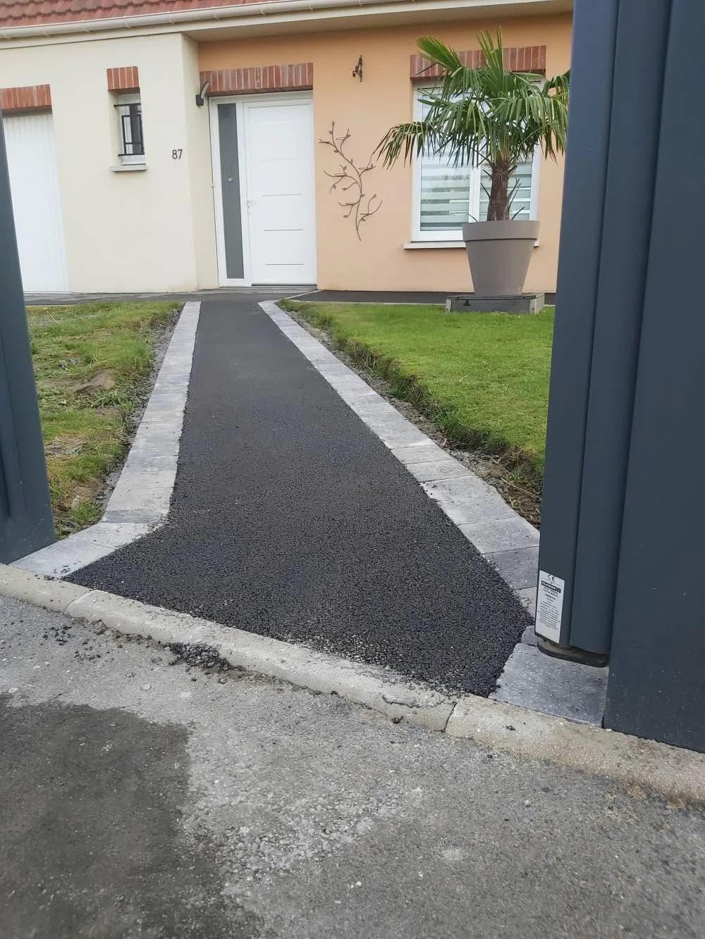 Création allée Enrobé Douai (59)